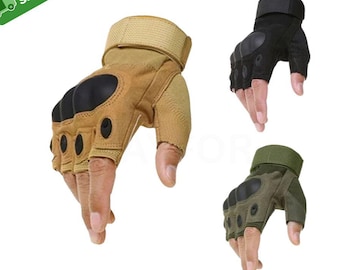 Tactical Gloves Men: Half Finger, Full Finger, Cycling, Military, Outdoor Sports