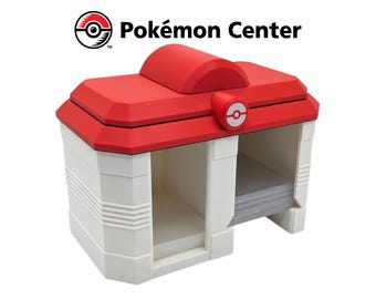 Pokémon TCG Sleeve & Toploader Dispenser – Retro Pokémon Center Style!