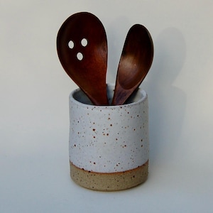 Small plain ceramic vase or storage jar