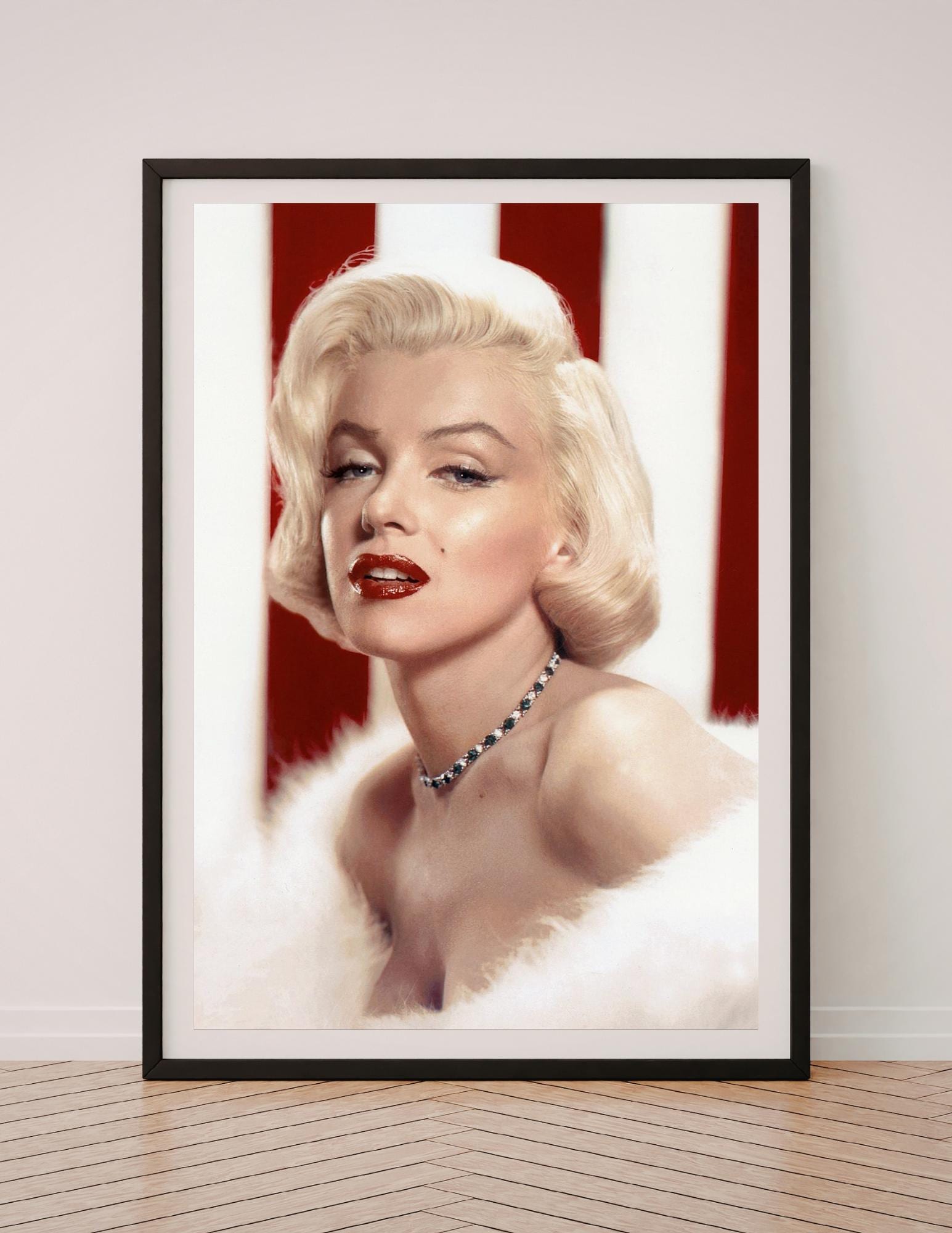 Marilyn Monroe Vintage Hollywood Glamour Portriat Wall Decor Glossy ...