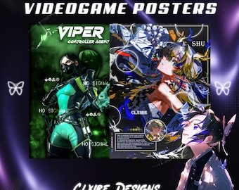 Videogames Posters II Fast Delivery