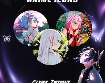 Anime Icons II Fast Delivery