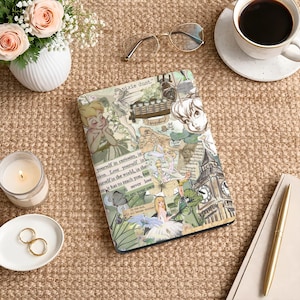 Peter Pan Kindle Hülle, Tinkerbell Pixie Dust Reader Hülle, Vintage Collage Bücherwurm Geschenk für Sie, Kindle Paperwhite 11th Gen Hülle, Oasis Hülle