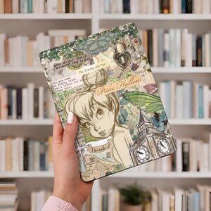 Tinkerbell  Peter Pan Kindle Case, Pixie Hollow Cover, Vintage Cottagecore eReader Case for Kindle Paperwhite 12th 11th Gen, Colorsoft, Gift
