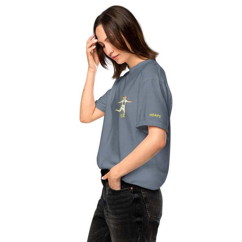 Lindsey Heaps Denver Summit NWSL Unisex garment-dyed heavyweight t-shirt