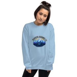 Denver Gipfel Berge Unisex Sweatshirt