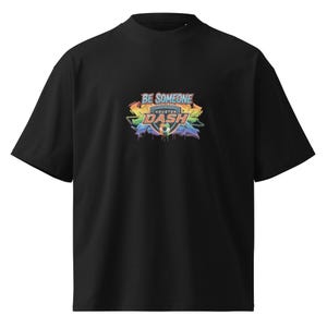 Be Someone Houston Dash NWSL Unisex organic oversized high neck t-shirt