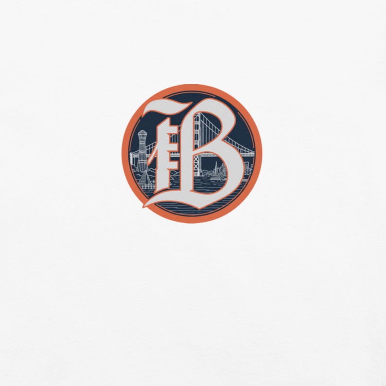 Bay FC landmarks garment-dyed heavyweight t-shirt