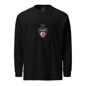 NC Courage NWSL heavyweight long-sleeve shirt