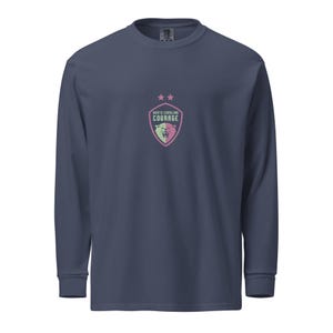 NC Courage NWSL heavyweight long-sleeve shirt