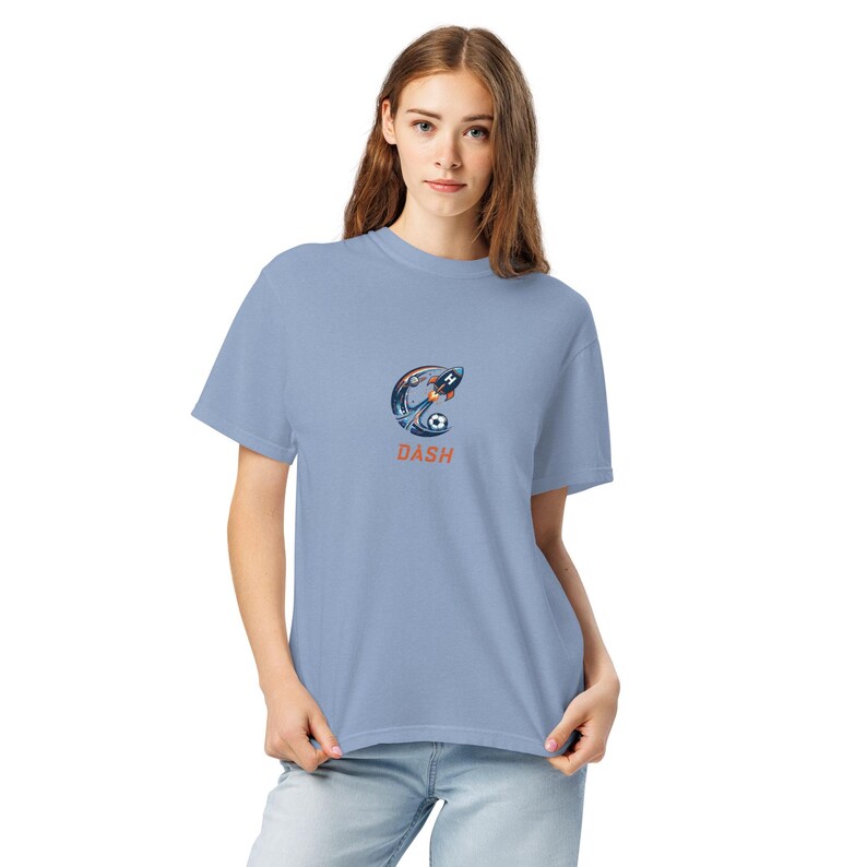 Houston Dash Blast off garment-dyed heavyweight t-shirt