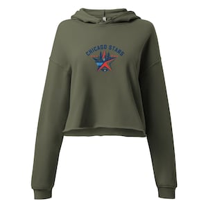 Chicago Stars Crop Hoodie
