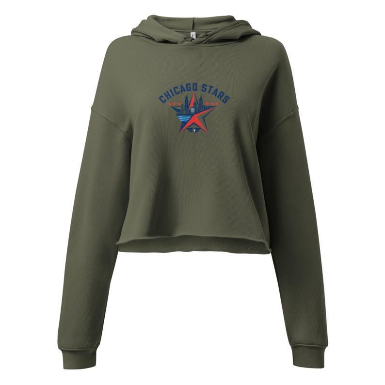 Chicago Stars Crop Hoodie