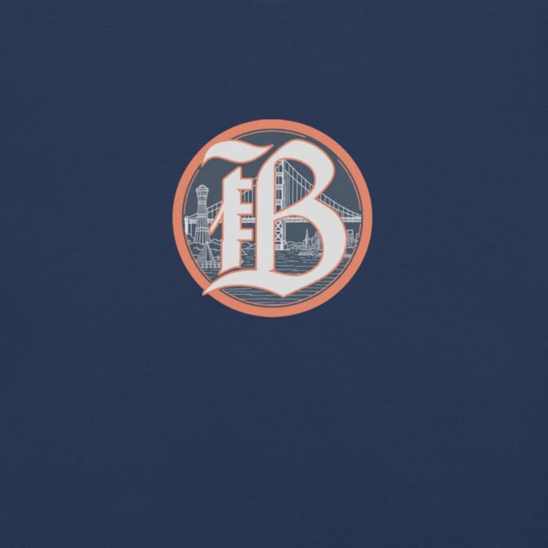 Bay FC landmarks garment-dyed heavyweight t-shirt