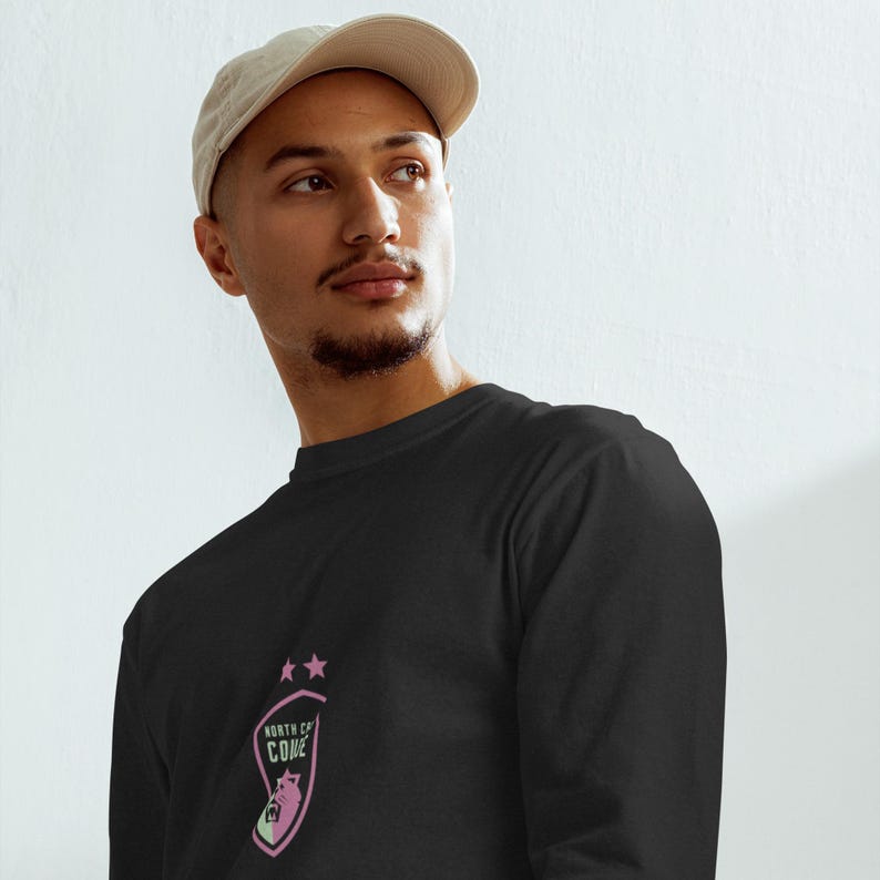 NC Courage NWSL heavyweight long-sleeve shirt
