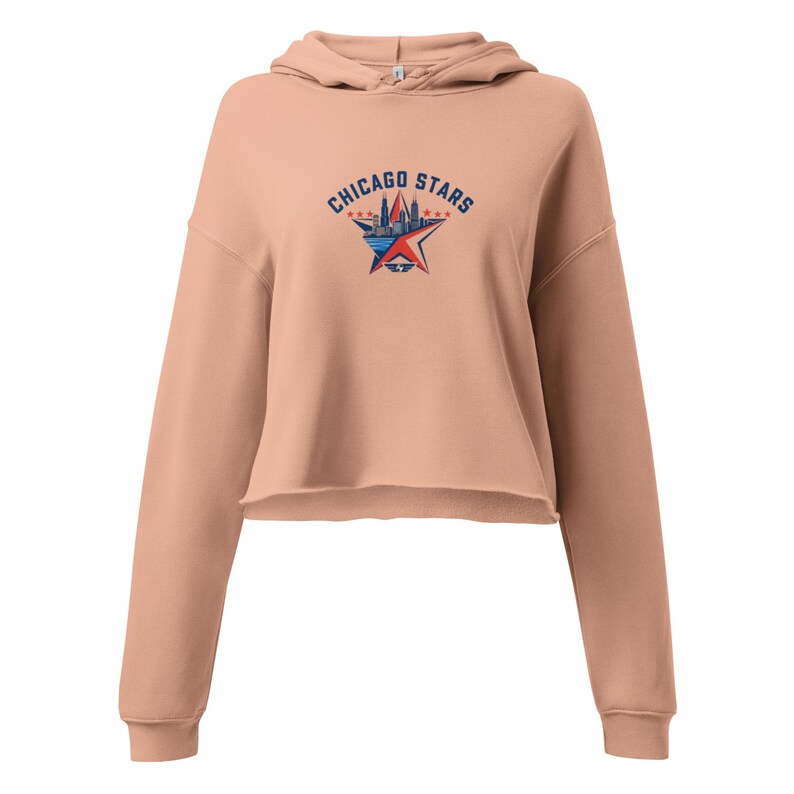 Chicago Stars Crop Hoodie