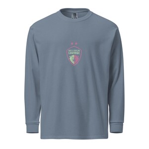NC Courage NWSL heavyweight long-sleeve shirt