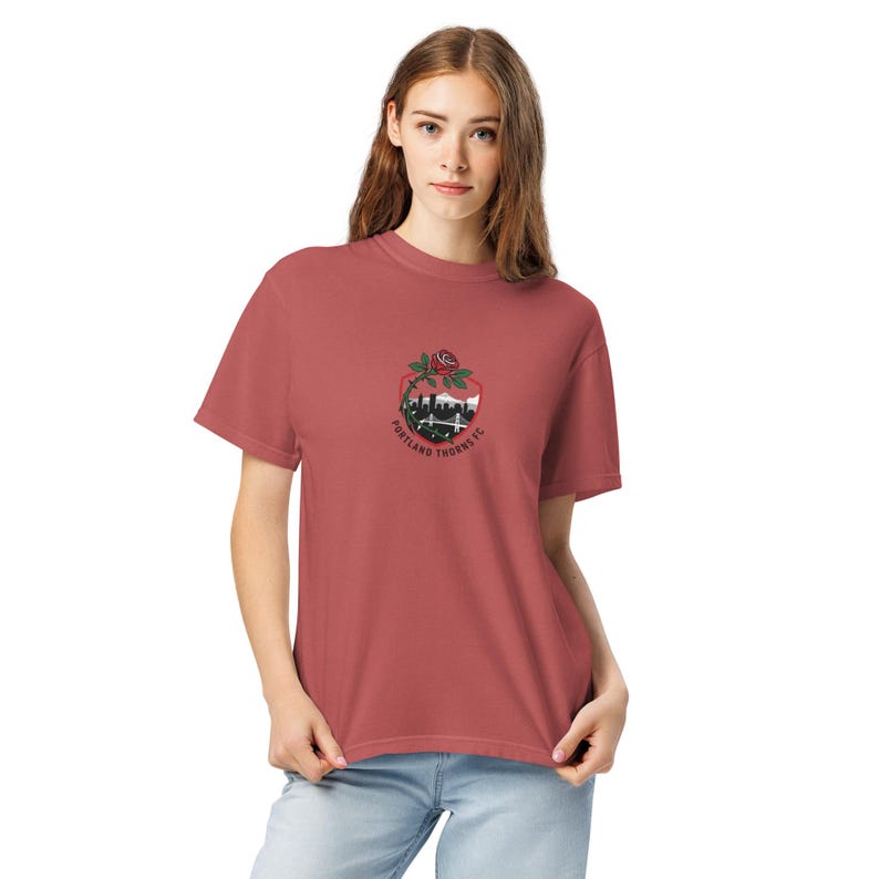 Portland Thorns NWSL garment-dyed heavyweight t-shirt