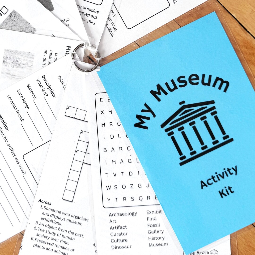 Artifact Activity Museum Activity Kit - Scavenger Hunt, Artifact Interpretation ...