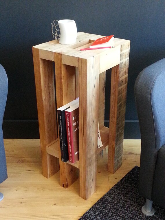Items similar to Reclaimed 2x4 Side Table on Etsy