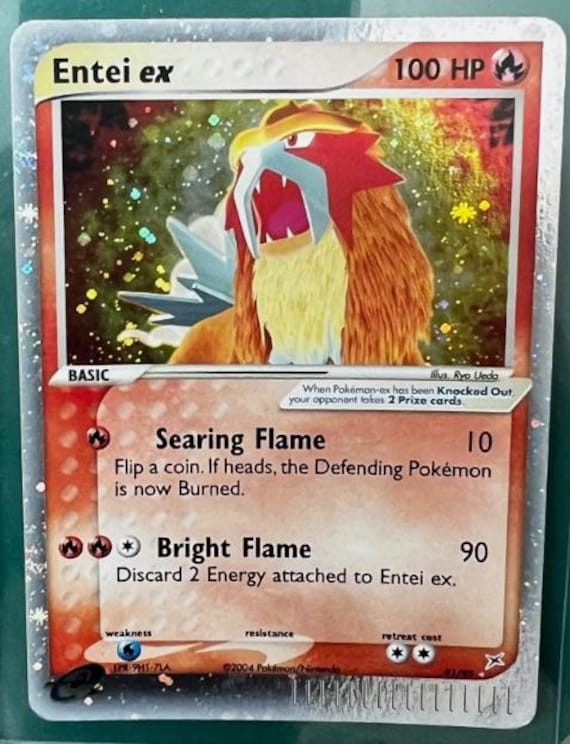 1995 starmie pokemon card value Pokemon Legend HS2 Unleashed Single Card Suicune & Entei LEGEND Bottom #95  Ho... : Amazon.ae: Toys main image 1