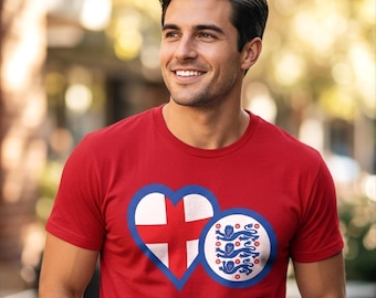 England Three Lions SVG PNG | Football Team Design | World Cup 2026 (Digital Download)