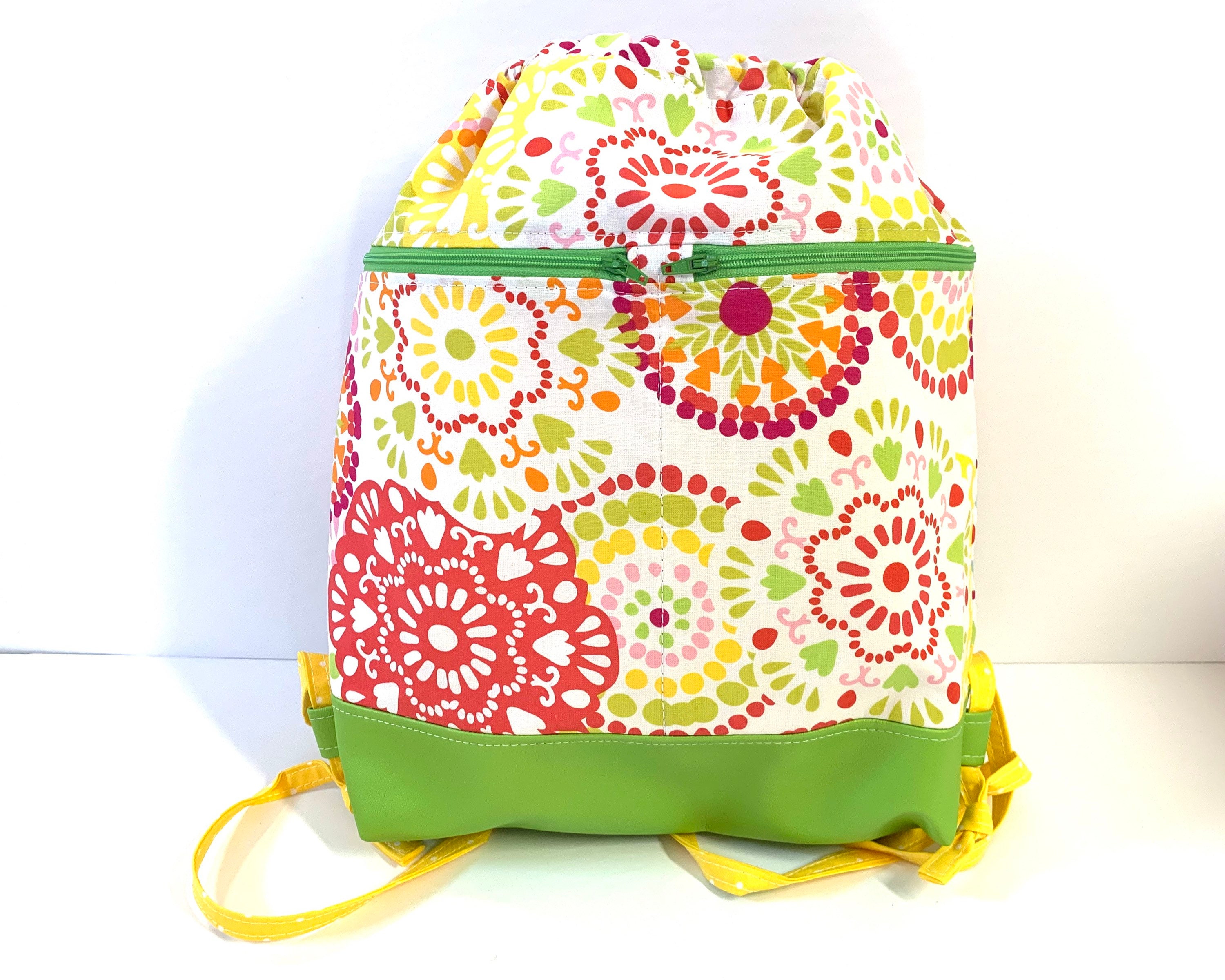 begonia drawstring backpack