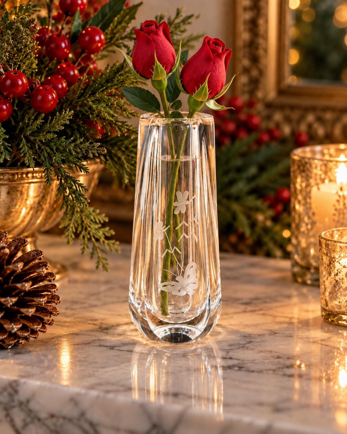 Orrefors Crystal Vase - Etsy