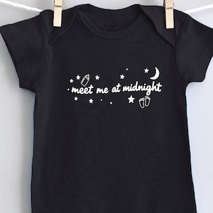 Meet me at Midnight Onesie Baby shower gift baby Onesie Outfit