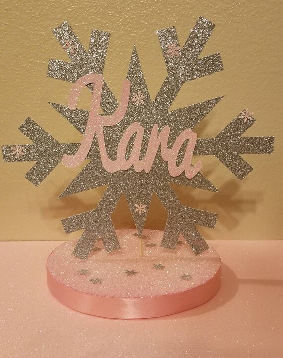 Snowflake Winter Wonderland Birthday Party Or Baby Shower Etsy