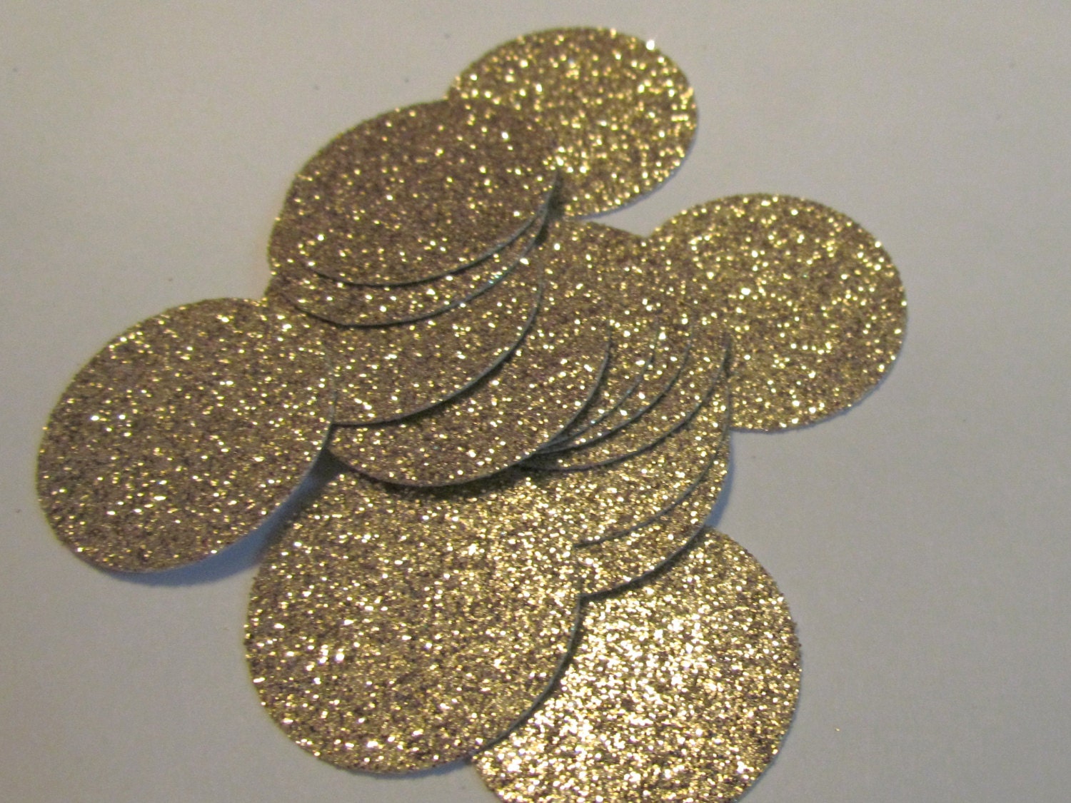 100 Glitter gold Confetti Wedding Birthday Party Bridal | Etsy