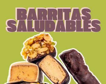 Homemade Healthy Bars Recipes Ebook PDF Spanish Snacks Fitness Entrepreneurship Digital Download