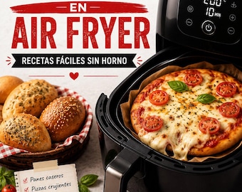 Breads and Pizzas in the Air Fryer | Easy No-Oven Recipes (Ebook)