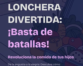 Fun Lunchboxes for Kids | School Lunch Ideas and Recipes PDF Spanish