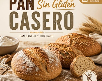 Gluten-Free Bread Recipes | Homemade and Low-Carb Bread (Digital Ebook)