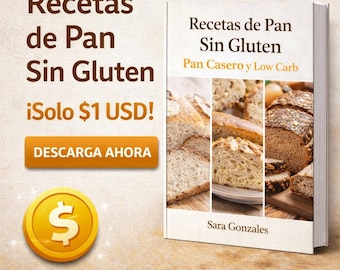 Gluten-Free Bread Recipes | Homemade and Low-Carb Bread (Digital Ebook)