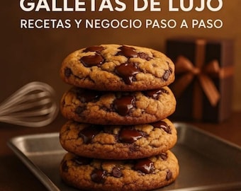 Luxury NY Style Cookies | Recipes and Step-by-Step Business Guide (PDF Ebook)