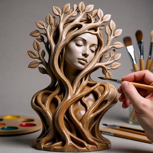 tree sculpture 3d printable