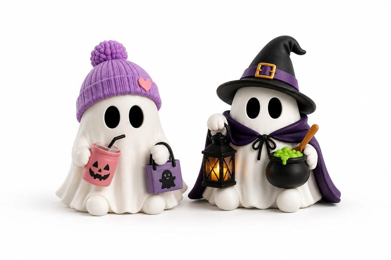 Cute ghost 3D print files