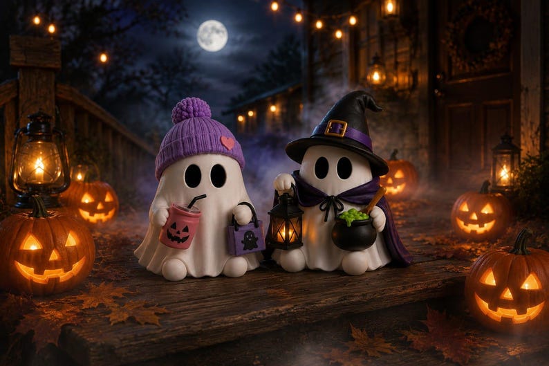 Halloween Ghost 3MF bundle