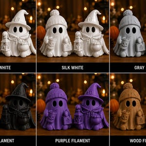 Halloween tiered tray ghost