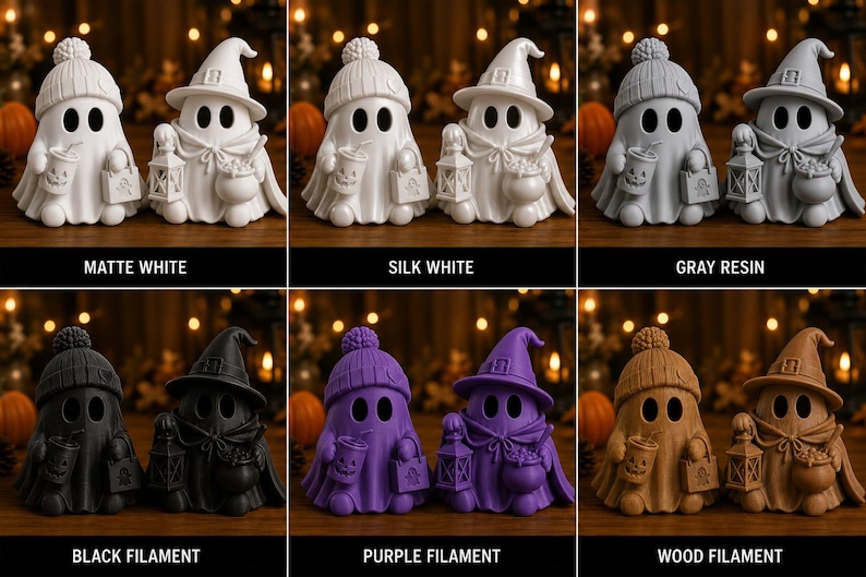 Halloween tiered tray ghost