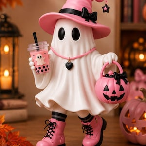Kawaii Ghost Trio STL Set