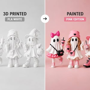 Kawaii Halloween Ghost STL