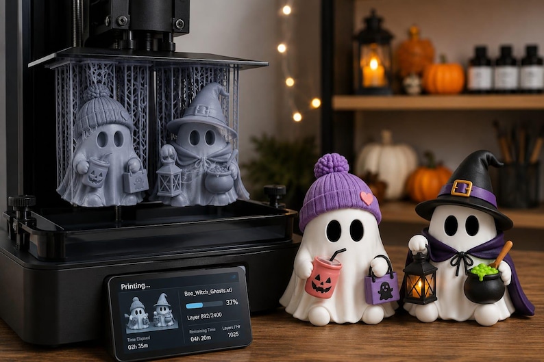 Spooky fall decor STL