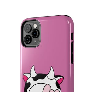 Hello Kitty Kuh süße robuste Handyhülle rosa Herz Schutzhülle Bild 16