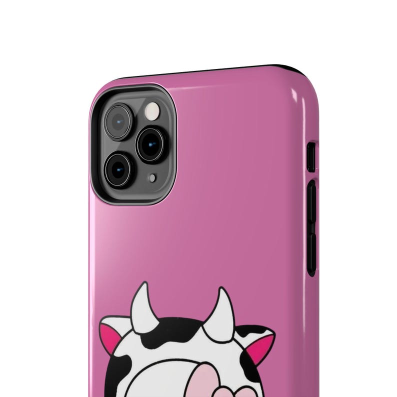 Hello Kitty Kuh süße robuste Handyhülle rosa Herz Schutzhülle Bild 16