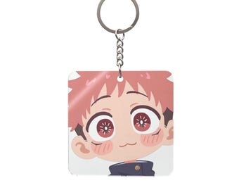Yuji Itadori jjk Anime Schlüsselanhänger in Chibi Version