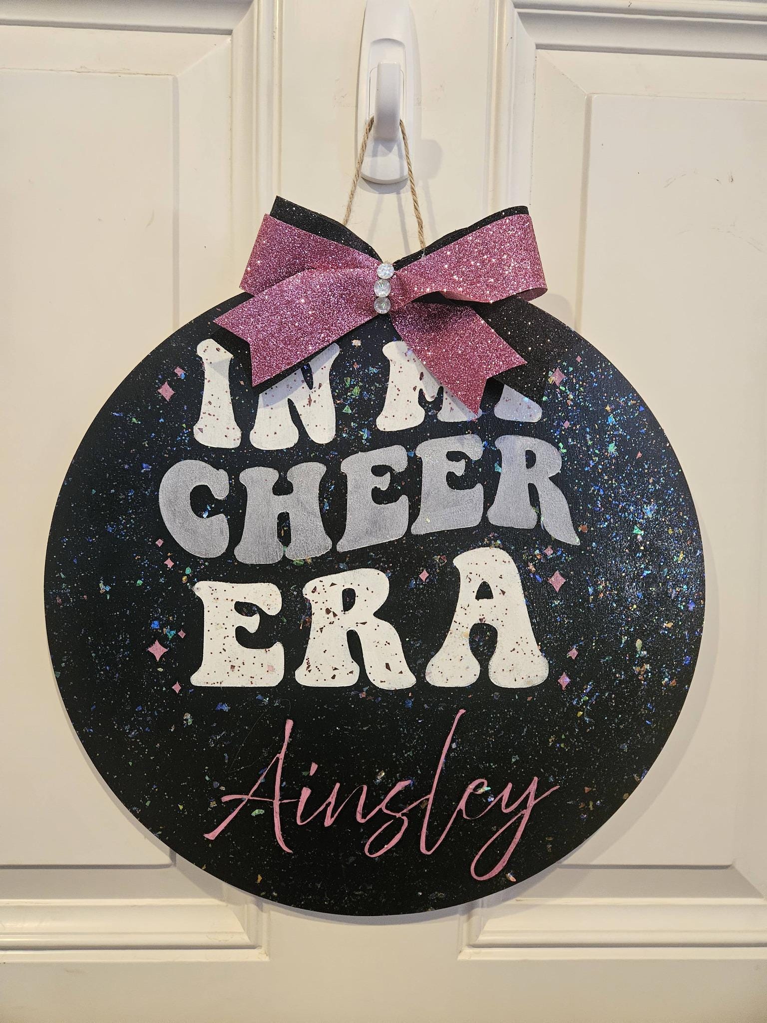 Custom Cheerleading Pin Display Sign | Personalized Wooden Cheer Board ...
