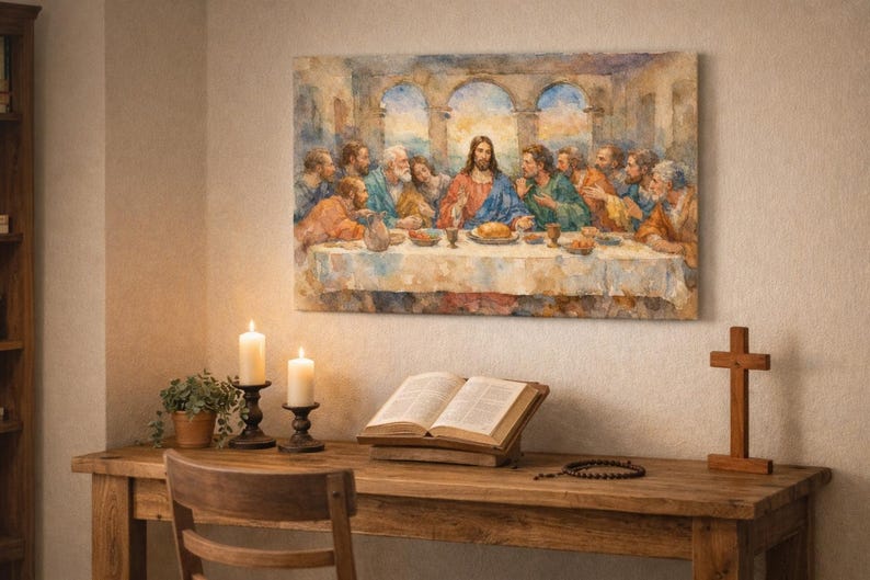 Christliche Bilder Auf Leinwand